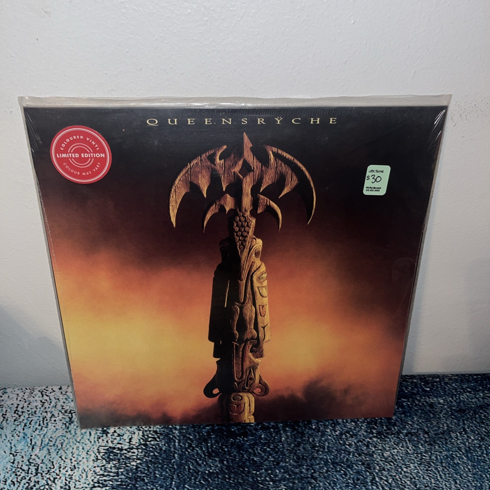 Queensryche: Promised Land - Limited Edition LP Color Vinyl Record 2017 UK NEW