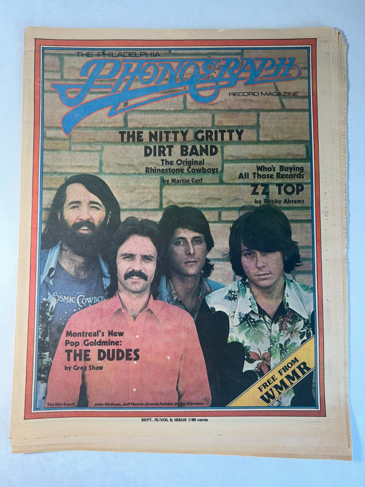 Vintage Original Phonograph Magazine September 1975