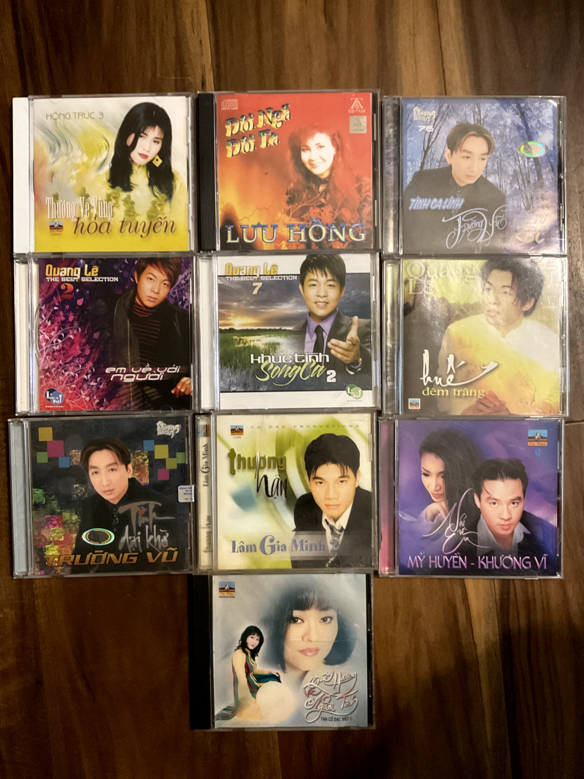 TRUONG VU & VARIOUS ARTIST - By CA DAO Productions  Vietnamese 10 CDS LOT