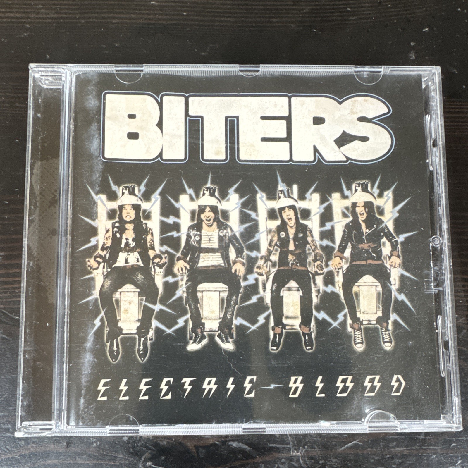 Biters Electric Blood CD Album Rock Style Jewel Case: Standard