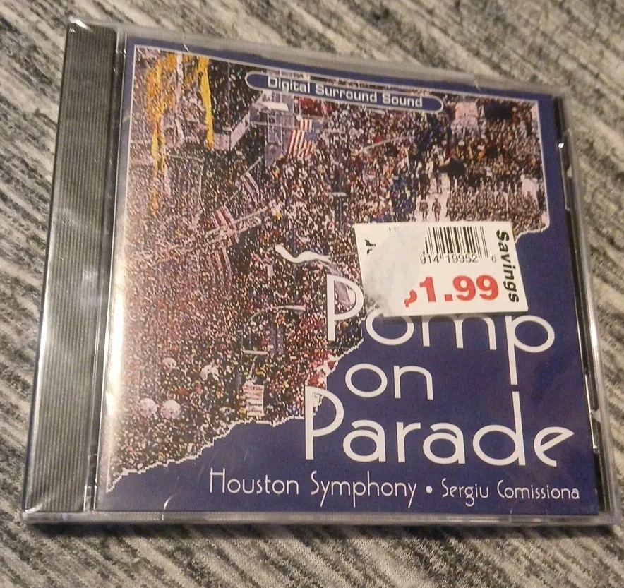 Pomp on Parade by Sergiu Comissiona Houston Symphony (CD) 