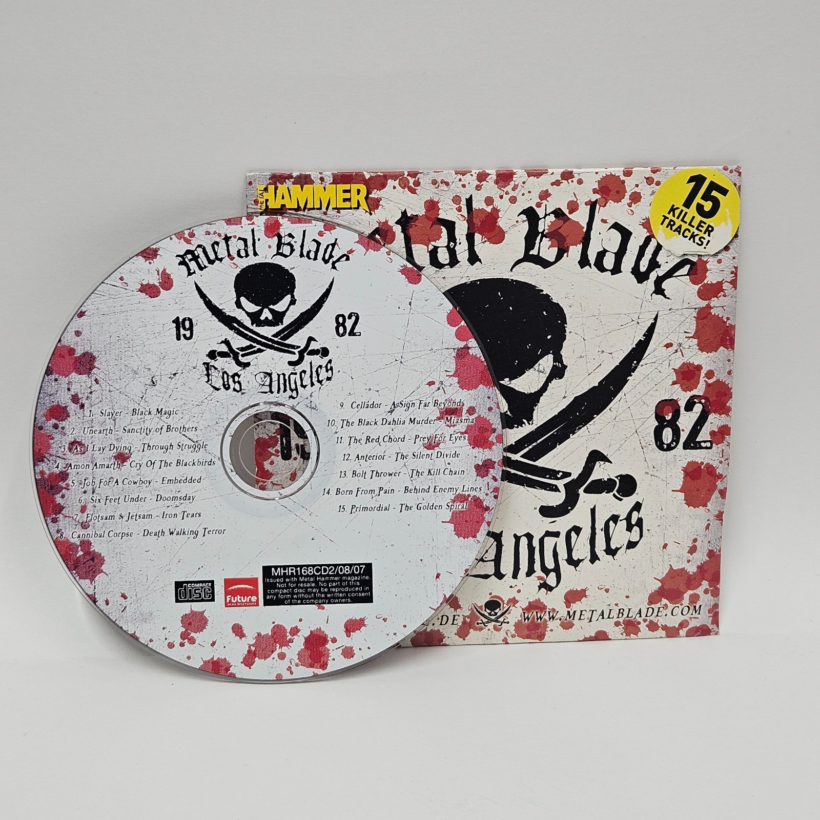 Metal Blade: Los Angeles 1982 (CD, UK, 2007) VG+ Promo Compilation