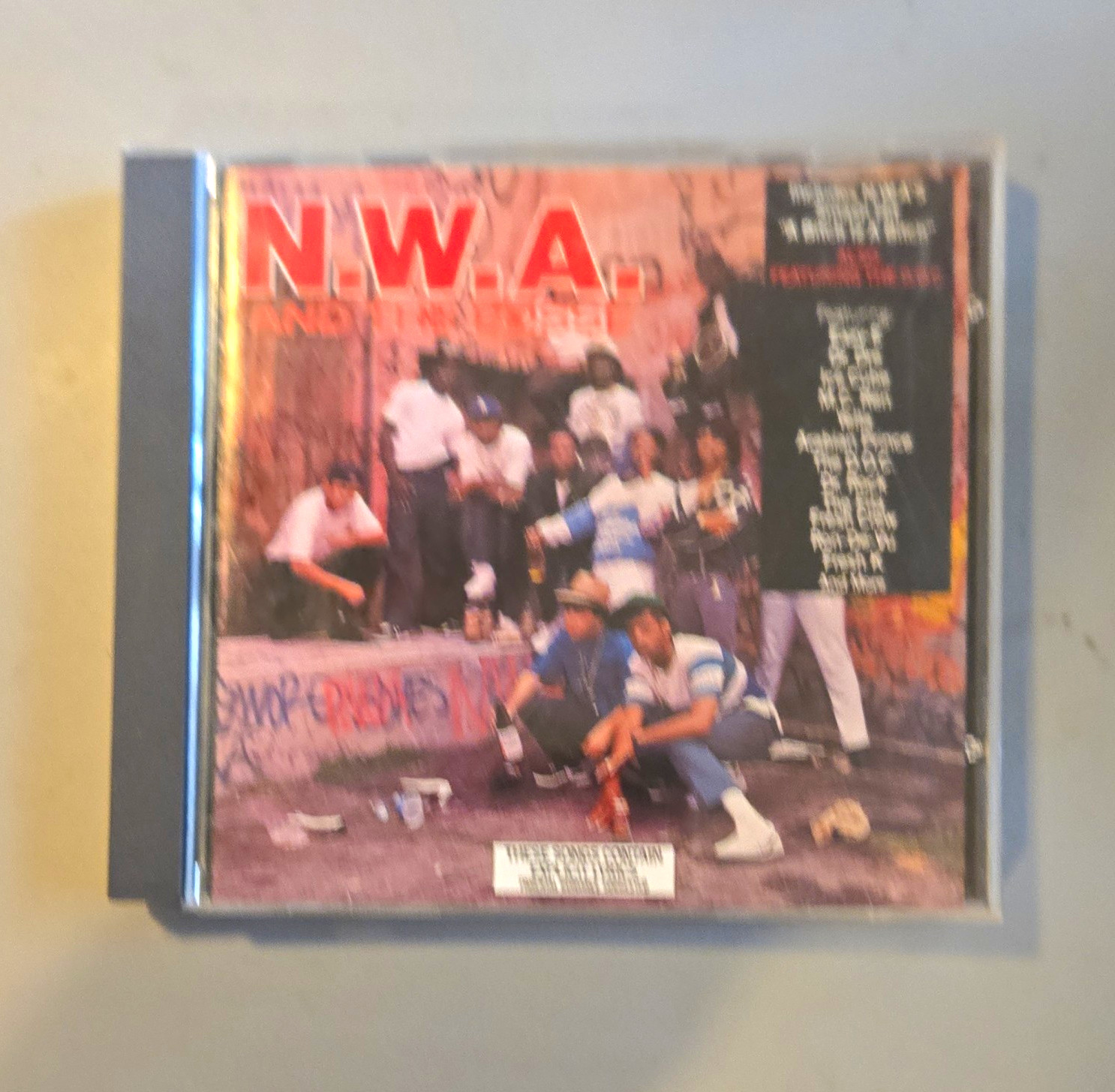 N.W.A. N.W.A. and the Posse CD 1989 Does Have Scratches