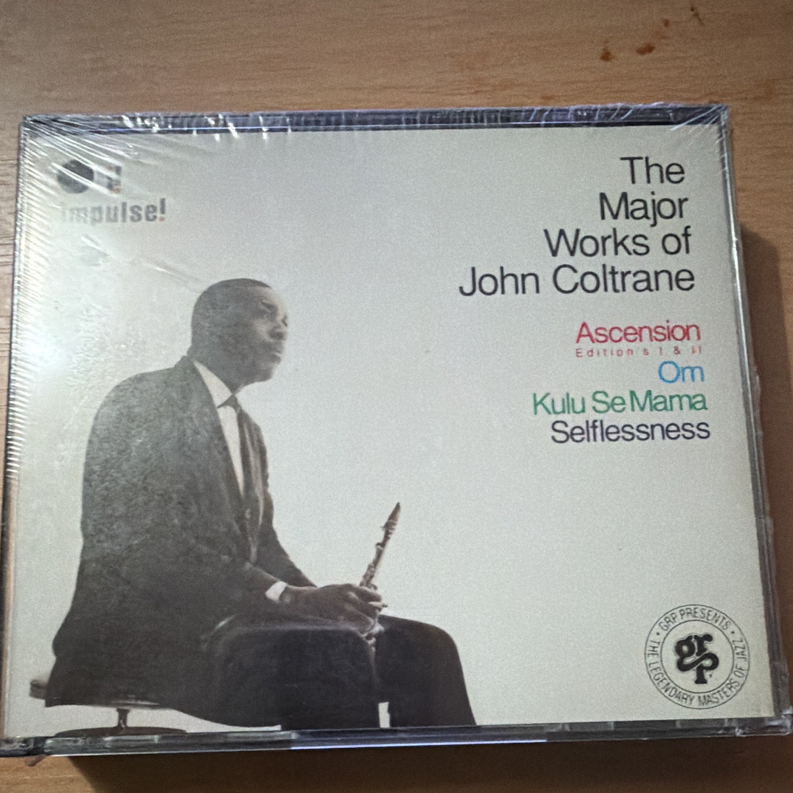The Many Works Of John Coltrane  John Coltrane - 2cd Box Set Impulse/GRP Records