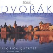 PACIFICA QUARTET - DVORAK - String Quartet Quintet W/ Michael Tree CD NEW/SEALED picture