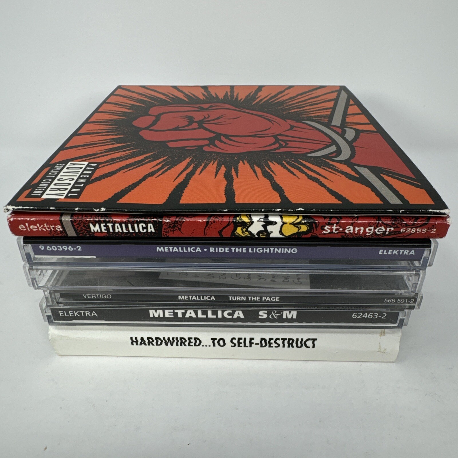 Lot of 6 Mettalica Hard Metal Alternative Rock, Total 10 CDs, Rare Ones