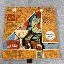 Maurice Larcange Paris For Lovers Vinyl PROMO COPY London Records SP 44133 NM picture