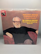 Sir Charles Groves - Malcolm Arnold: Symphony 2, Op. 40 - 8 English Dances, LP, picture