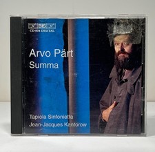 Arvo Pärt - Summa - Jean-Jacques Kantorow - Austria - 1997 picture