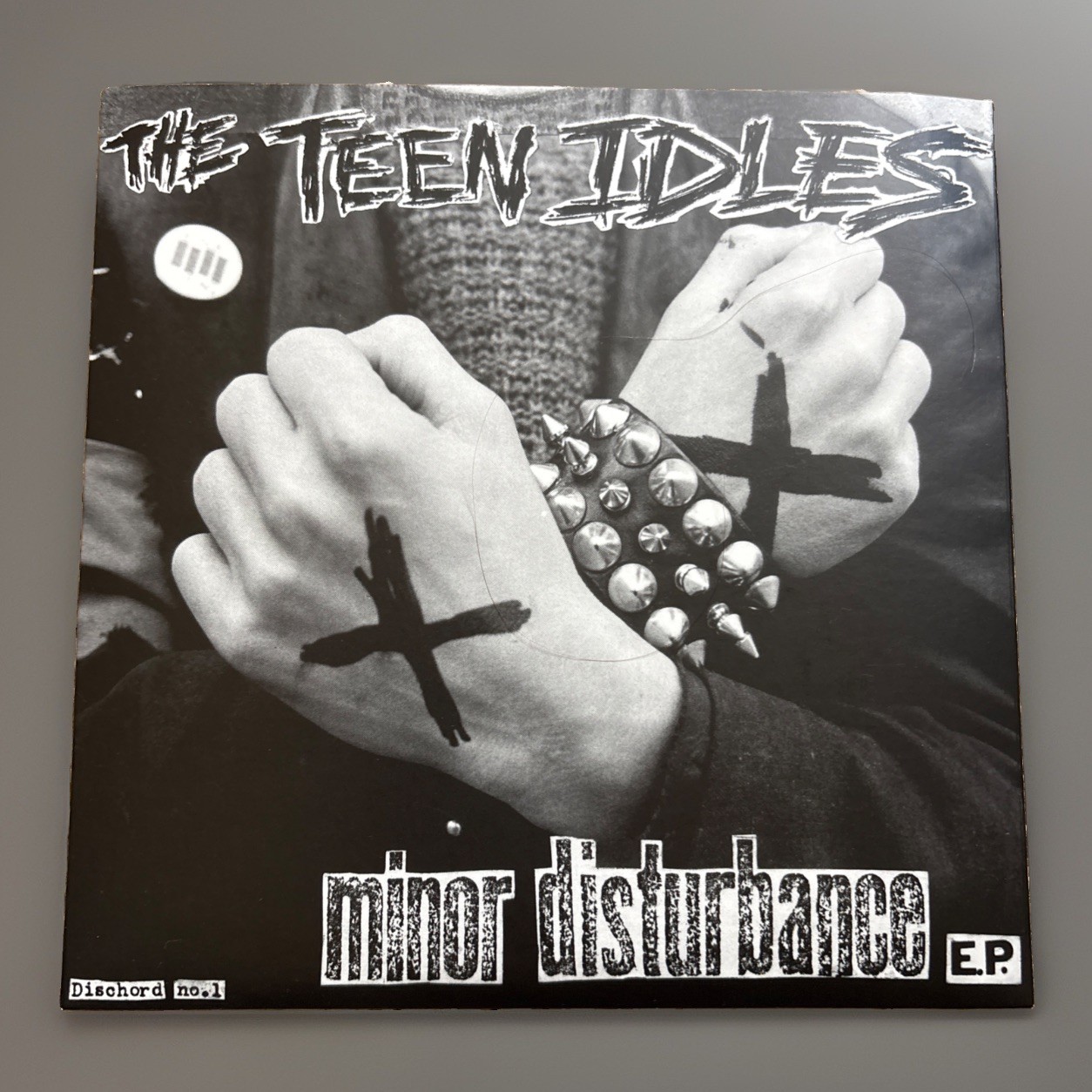 Teen Idles Minor Disturbance EP 2020 Reissue With Insert Dischord No. 1