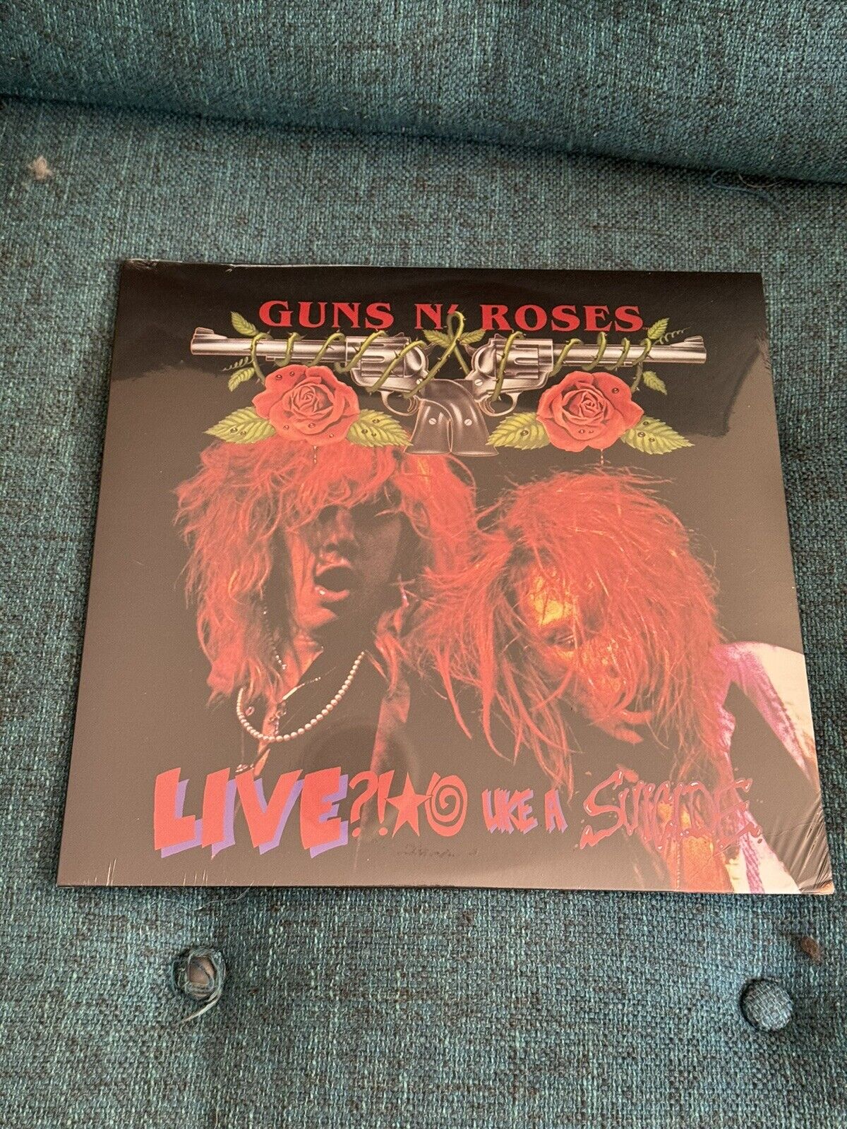 GUNS N ROSES Live Like A Suicide - Locked N Loaded - Vinyl New/Sealed Rare