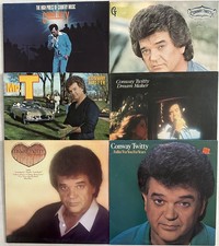 Conway Twitty 6 vinyl LP lot High Priest Of Country Music - Rest Your Love On Me picture