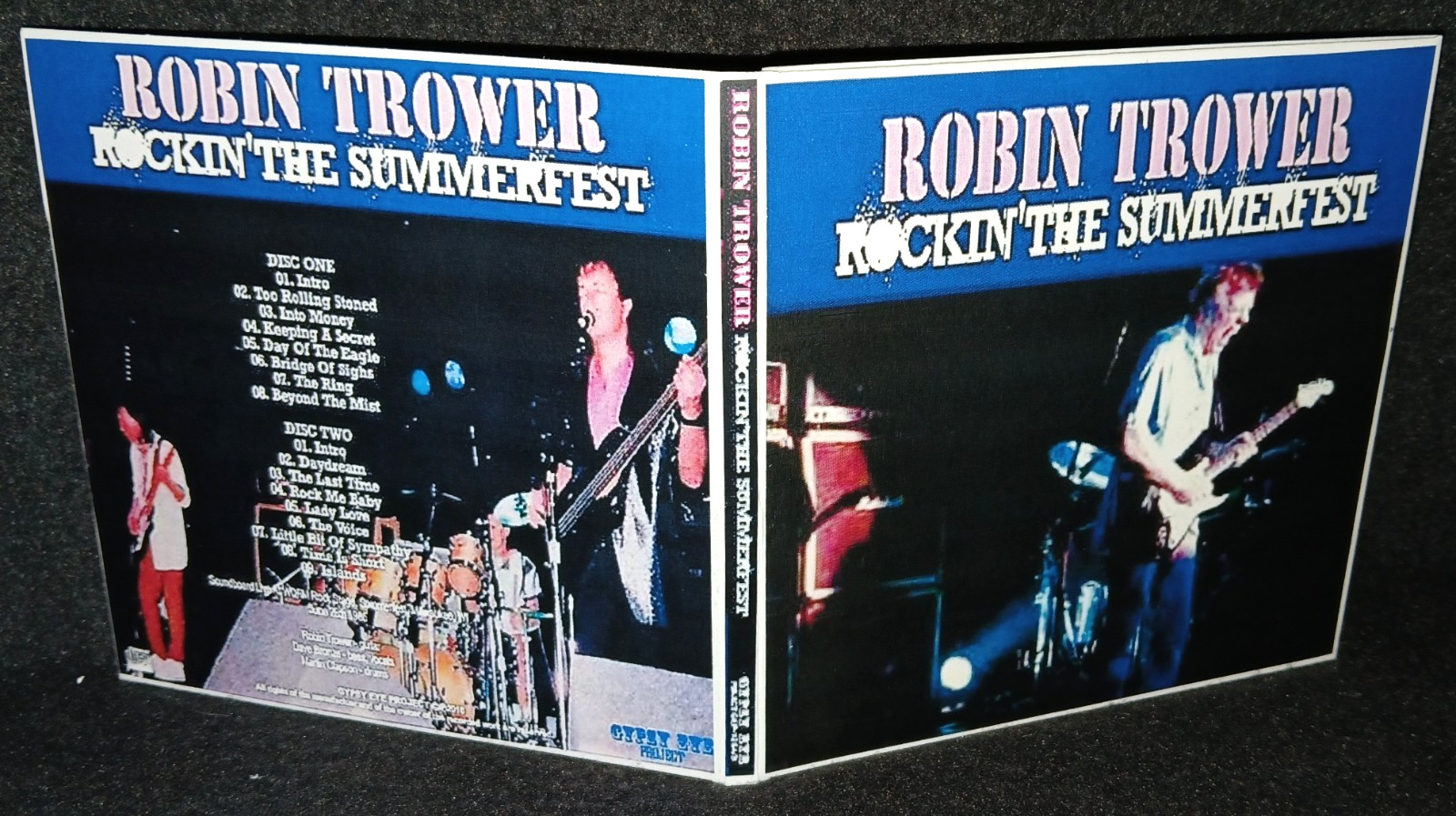 Robin Trower Milwaukee 1985 Gate Fold 2CD Package NEW