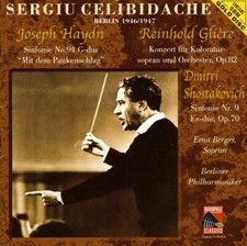 CD Sergiu Celibidache - Berlin 1946/1947 Haydn Gliere Shostakovich Erna Berger picture