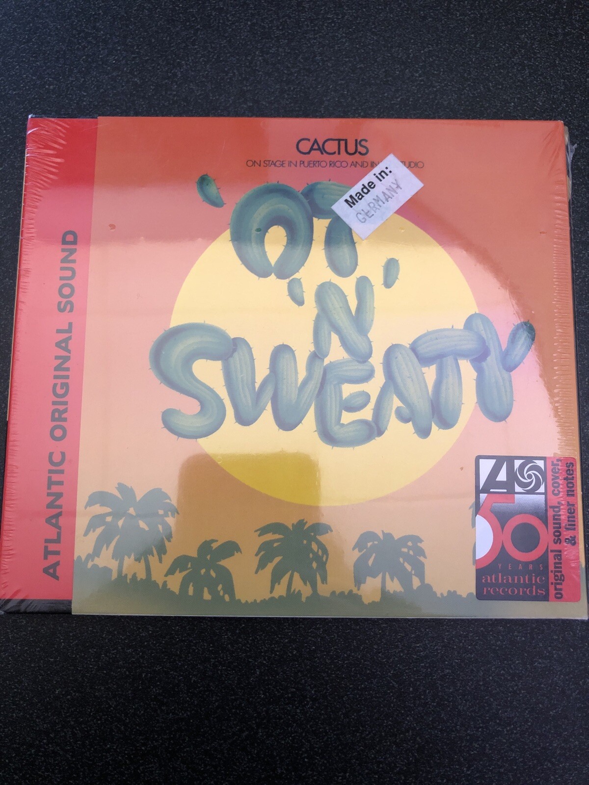 CACTUS - \'OT \'N\' SWEATY CD OOP ON ATLANTIC LABEL 1972/1998  - New IMPORT