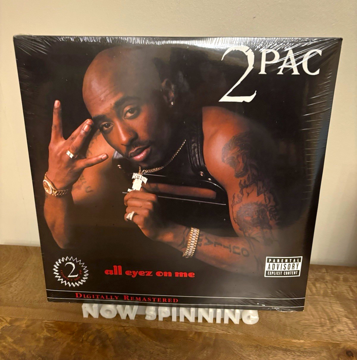 2Pac All Eyez On Me 2001 Death Row 4LP Vinyl Remastered SEALED Tupac DRR 63008-1