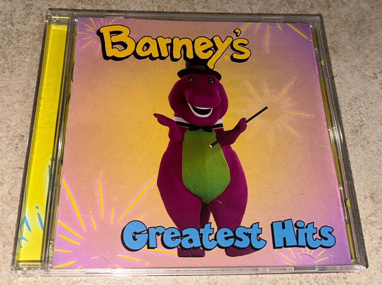 Barney\'s Greatest Hits CD Rare OOP 2000 SBK Records Barney