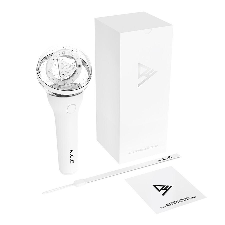 A.C.E OFFICIAL LIGHT STICK Ver.2  w/Strap+Tracking Code FANLIGHT GOODS SEALED