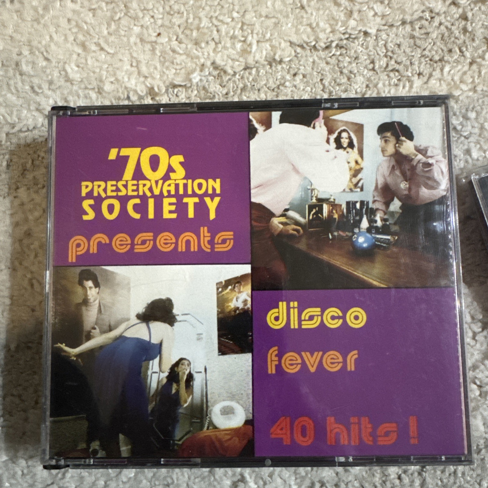 70’s Preservation Society Presents Disco Fever 40 Hits 1991 Razor & Tie 2 CD Set