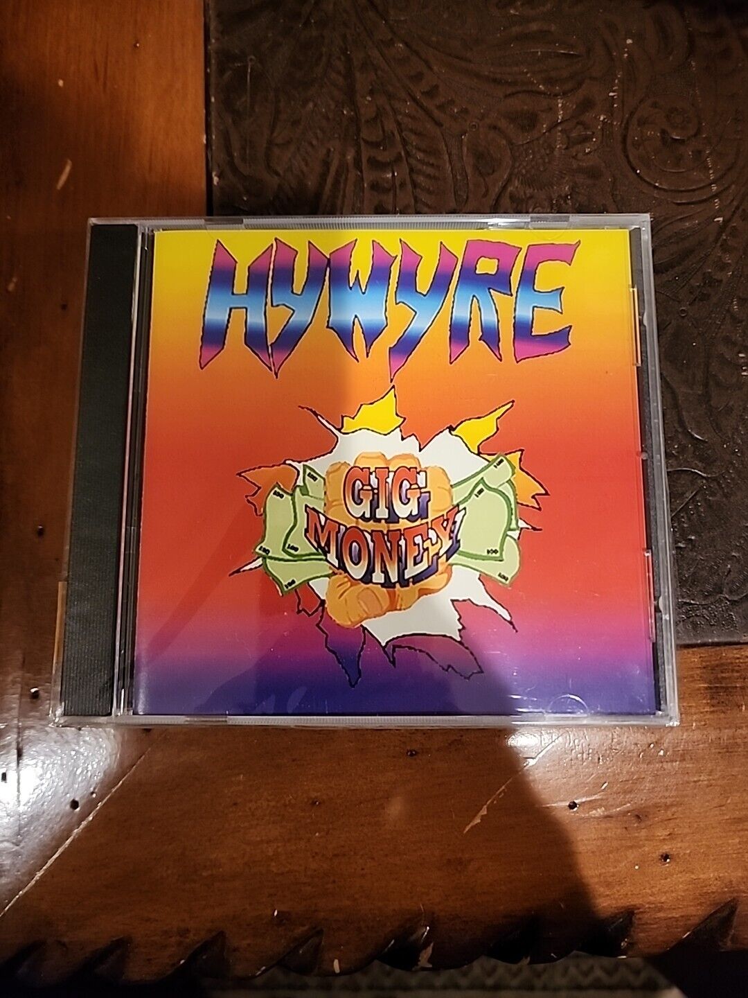Rare CD HYWYRE Gig Money OOP 1993 Indie Private AOR Rock Metal Release WISCONSIN