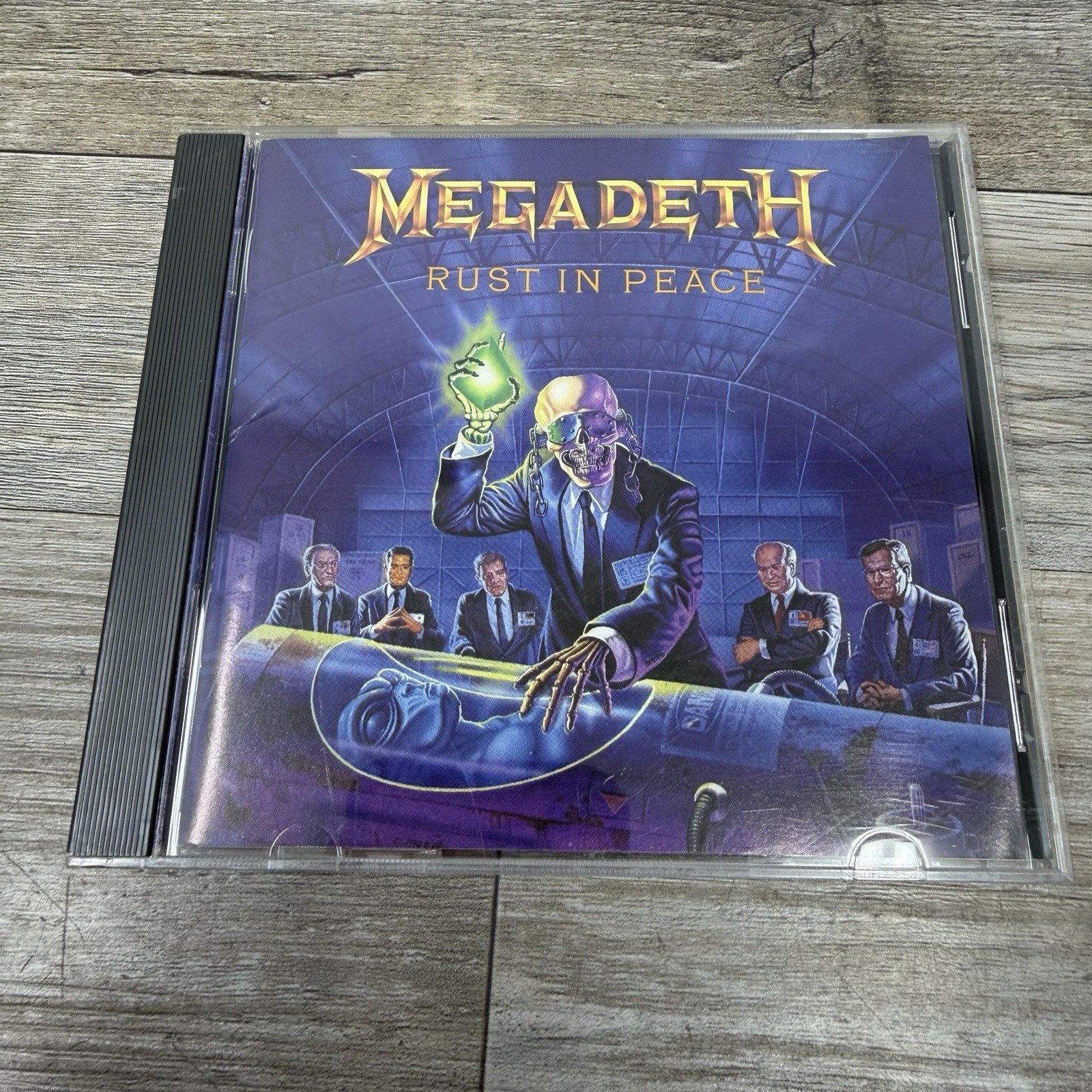 Rust in Peace by Megadeth (CD, Oct-1990, Capitol/EMI Records)