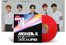 MONSTA X The Dreaming - Exclusive Limited Edition Red Colored Vinyl LP w/ Poster picture