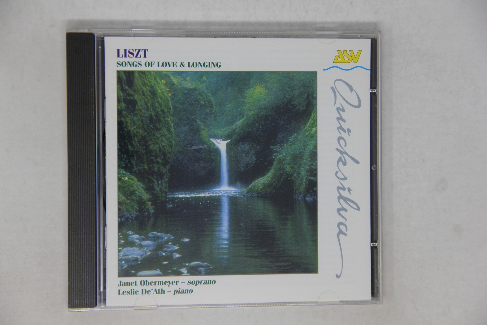 Liszt Songs of Love & Longing CD Janet Obermeyer Leslie De'ath