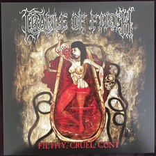 CRADLE OF FILTH FILTHY CRUEL 2LP VINYL RECORD NEW UK BLACK METAL DANI RARE LE picture
