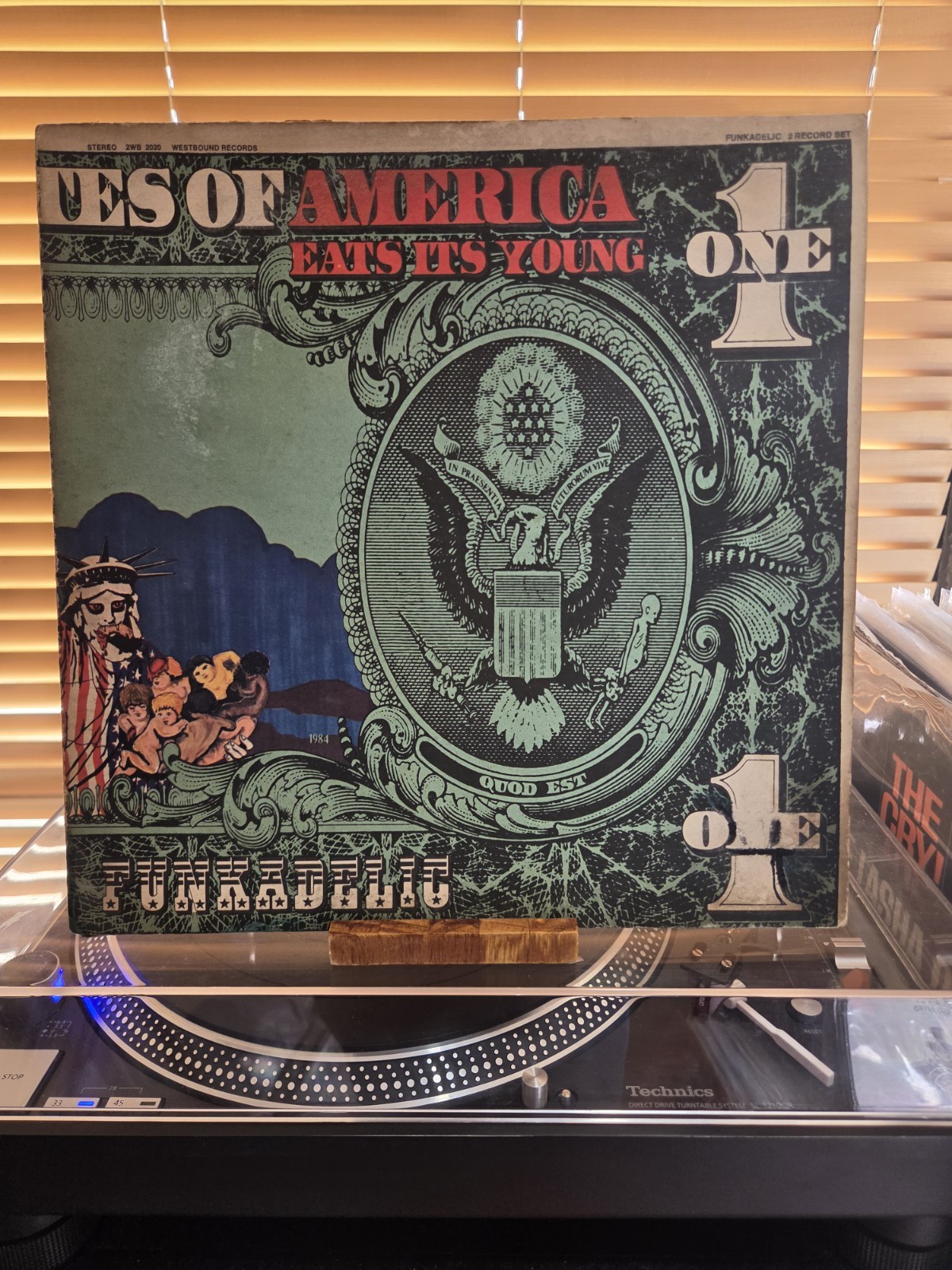 Funkadelic, America Eats It\'s Young, 1972 1st Westbound Dbl. Lp.2WB-2020,VG+/VG