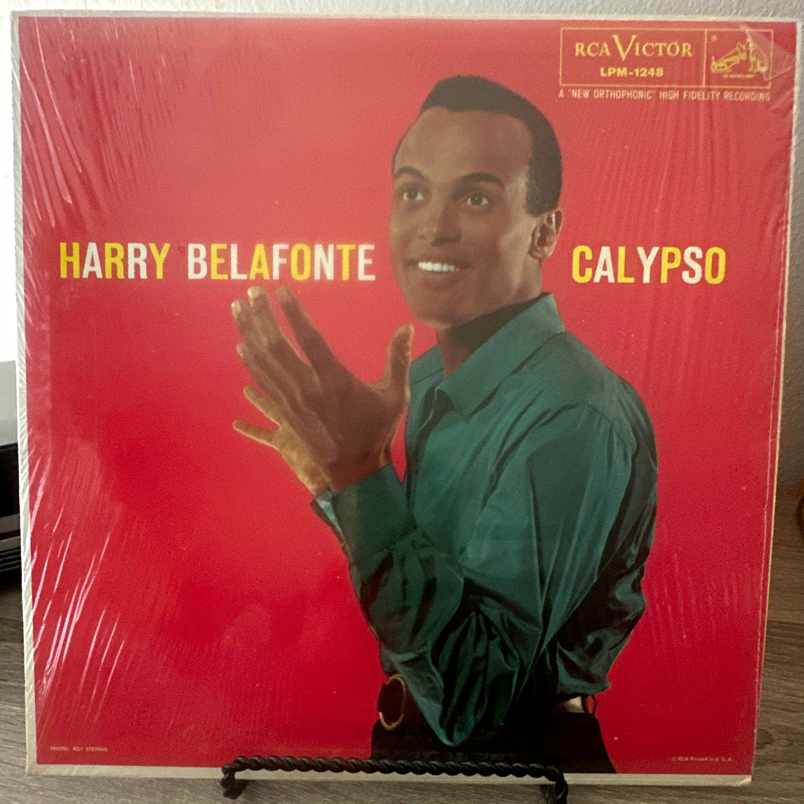 Harry Belafonte Calypso LP Vinyl 12” Mono RCA Victor LPM-1248