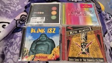 4 CD lot blink 182 Rise Against  picture
