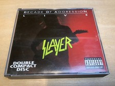 Slayer  Decade Of Aggression Live 2 Disc Fat Jewel Case Version (American, 1991) picture