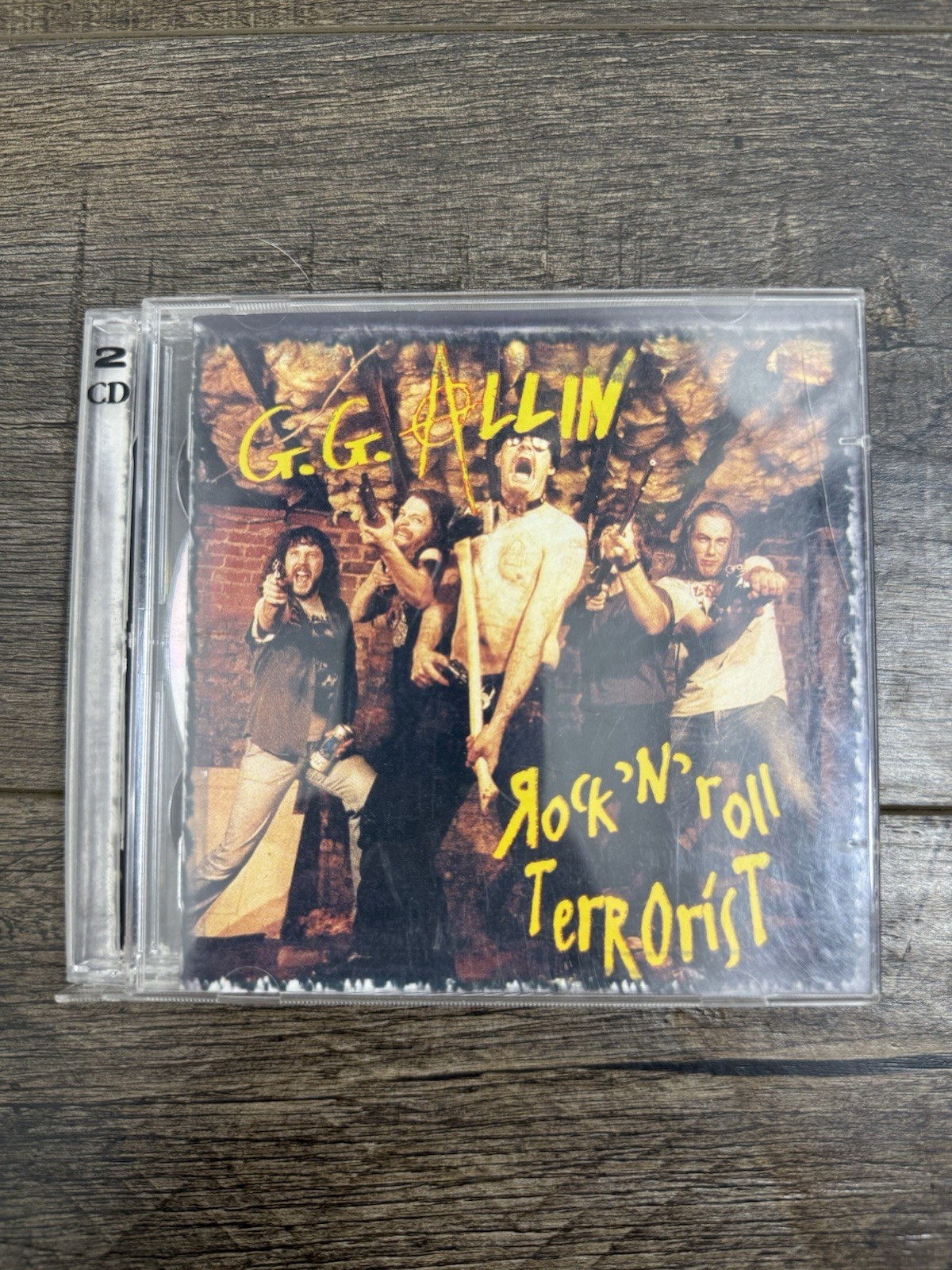 Rock 'N' Roll Terrorist by G.G. Allin (CD, Aug-1999, 2 Discs, Last Call)