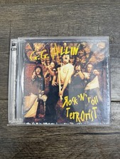 Rock 'N' Roll Terrorist by G.G. Allin (CD, Aug-1999, 2 Discs, Last Call) picture