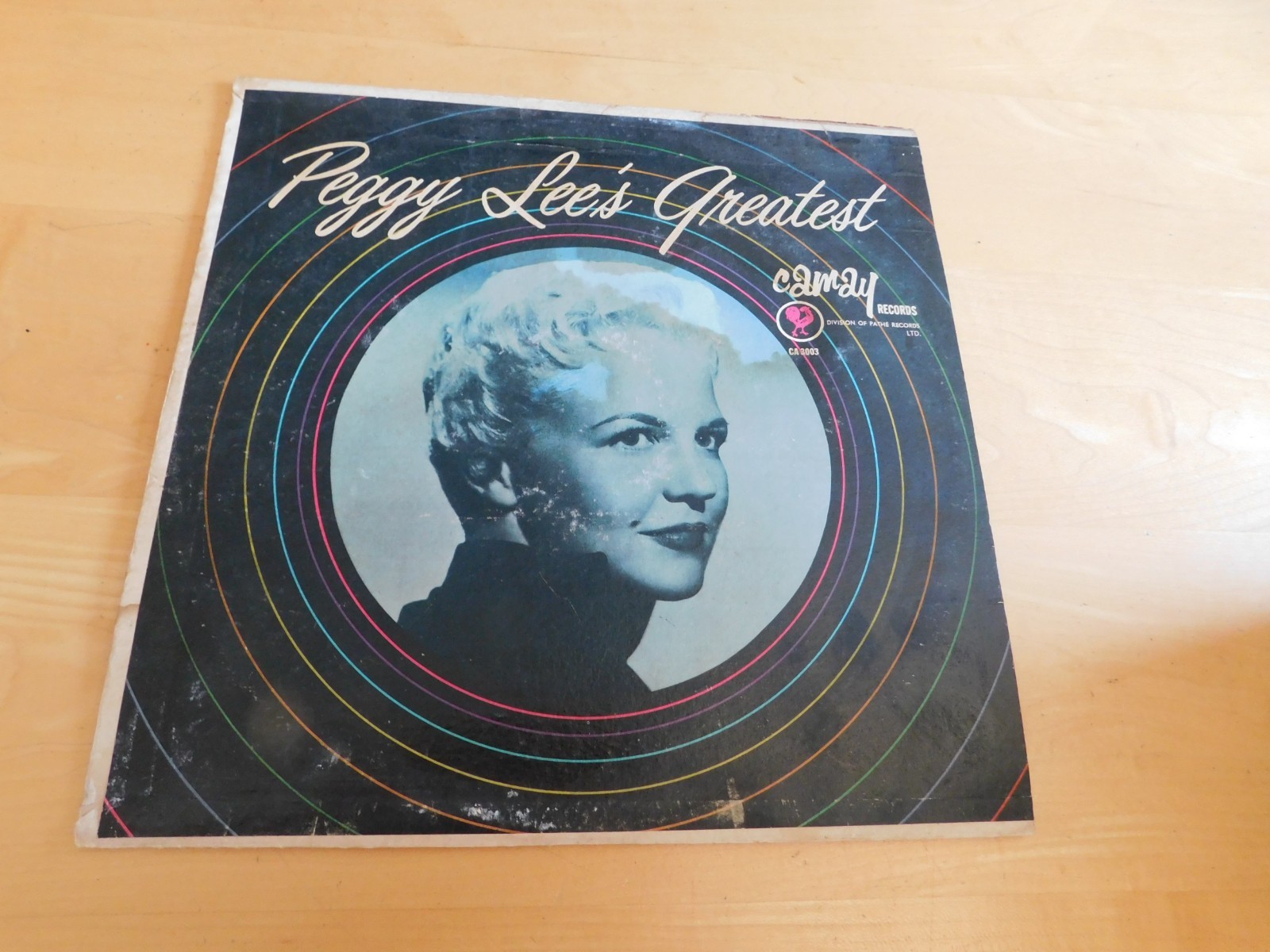 Peggy Lee’s Greatest, Camay Records, LP,