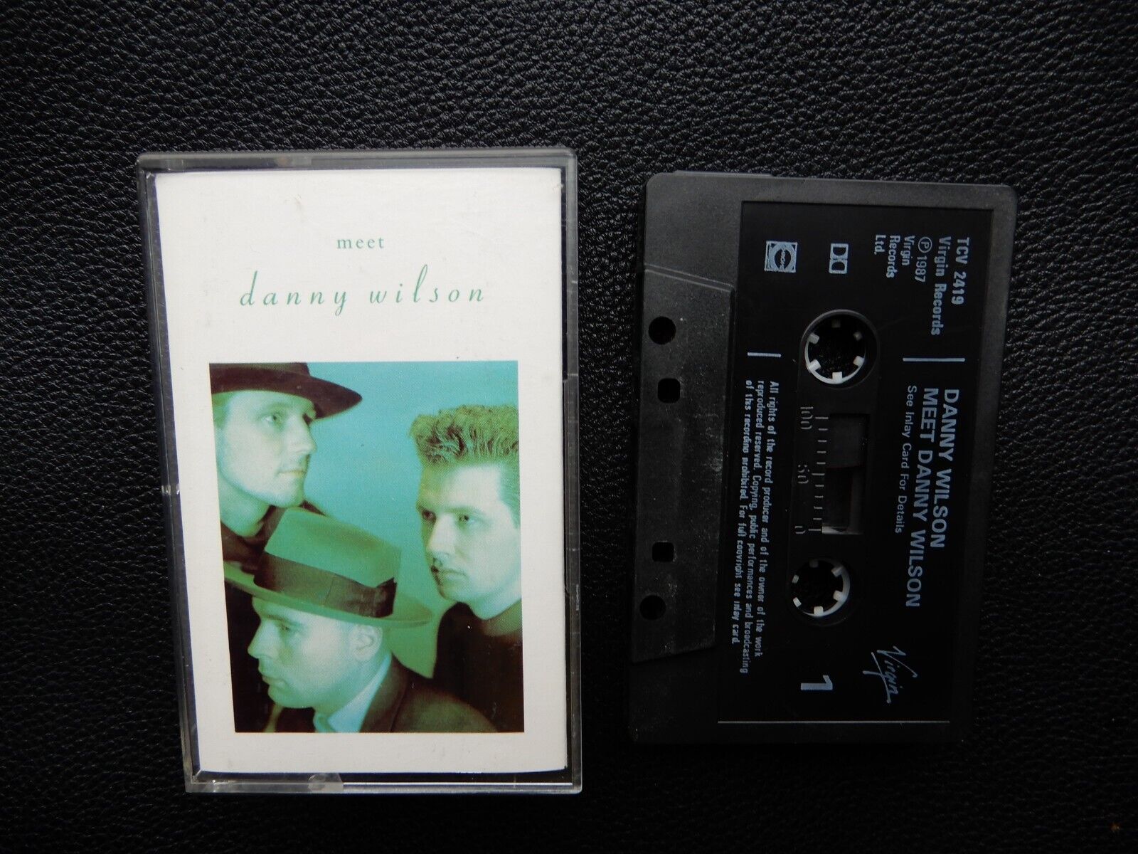 DANNY WILSON - MEET DANNY WILSON - 1987 CASSETTE TAPE ALBUM (MARYS PRAYER)