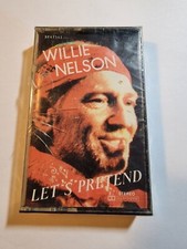 Willie Nelson - Let's Pretend - 1986 blue ribbon -Factory Sealed CS6 picture