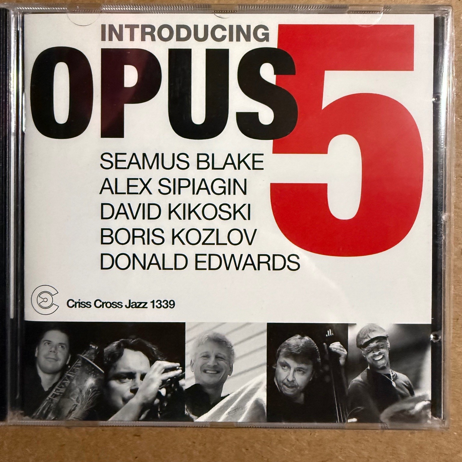 Opus 5 - Introducing Opus 5 CD 2011 Jazz Criss Cross Jazz