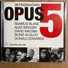 Opus 5 - Introducing Opus 5 CD 2011 Jazz Criss Cross Jazz picture