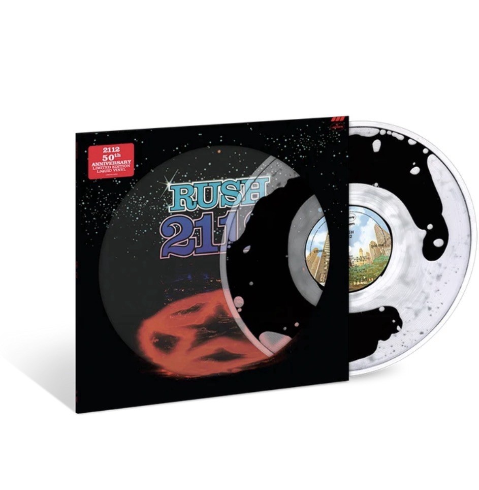 Rush 2112 50th Anniversary Liquid-Filled Vinyl LP /3,000