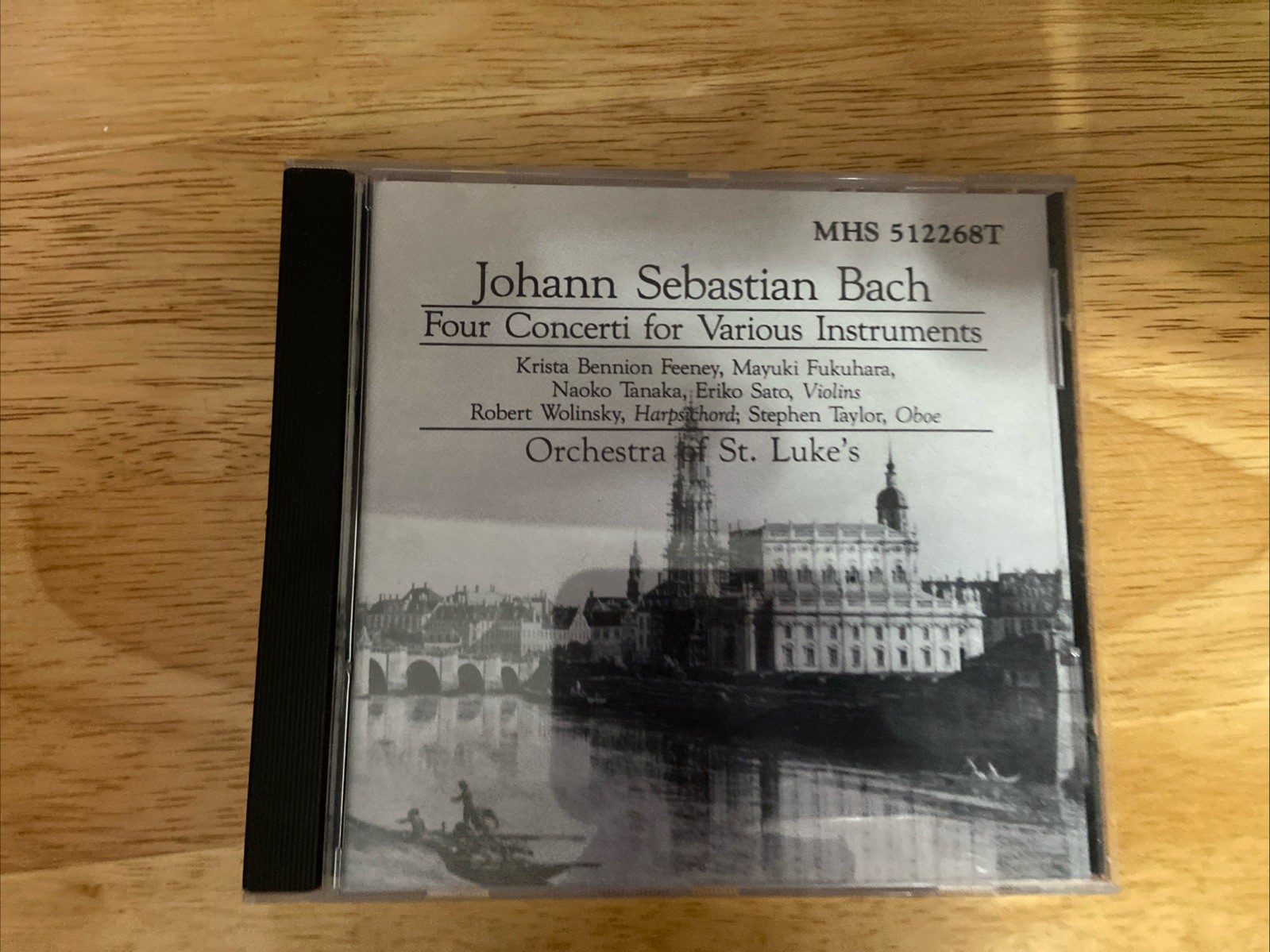 Bach Four Concerti For Various Instruments (CD 1988 MHS) Orchestra Of St Lukes
