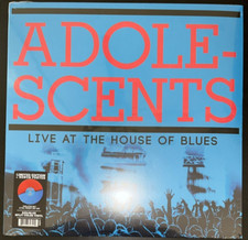 ADOLESCENTS LIVE AT THE HOUSE OF BLUES RED/BLUE VINYL LP LIMITED NEW SEALED MINT picture
