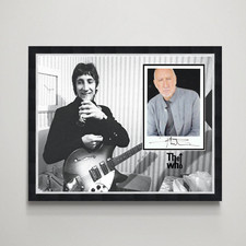 Pete Townshend - The Who Genuine Signed Autograph Framed Display picture