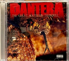 Pantera - The Great Southern Trendkill (CD, 1996) Elektra Parental Advisory picture