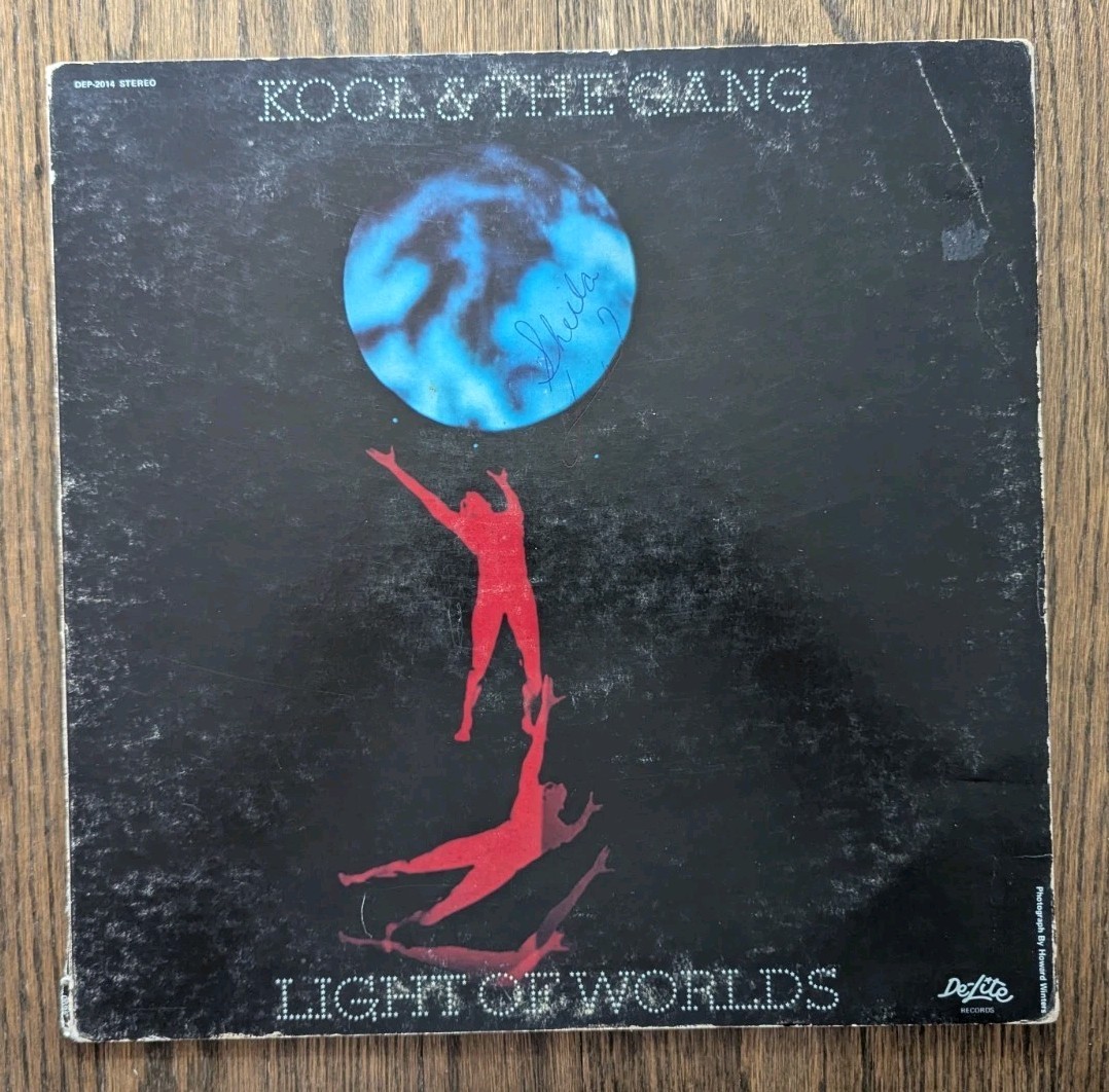 Kool And The Gang - Light Of Worlds LP funk vinyl w/ \