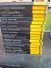 Classic Composers CDs 1-17 W/ Books Lehar,Ravel,Puccini,Holst, Elgar picture