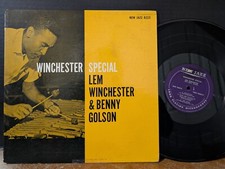 Lem Winchester & Benny Golson ‎– Winchester Special 1959 New Jazz RVG Art Taylor picture
