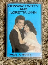 Two's a Party by Conway Twitty & Loretta Lynn (Cassette, Tape). Brand New picture