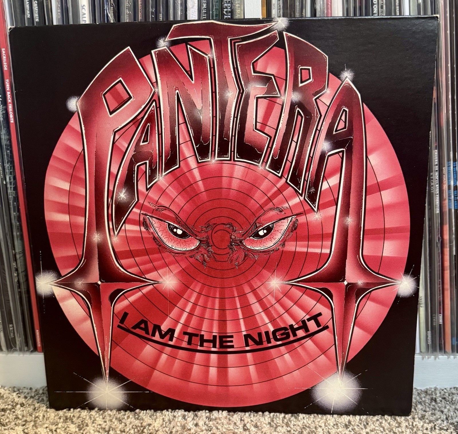 Pantera I Am The Night Vinyl 1985 Original VG++ NM LP Record Pristine Mint Metal