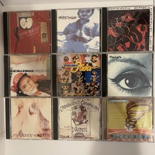 9 Vintage 90s Indie Rock & Electronic CD Lot - 1st Pressings: MBV, Pavement picture